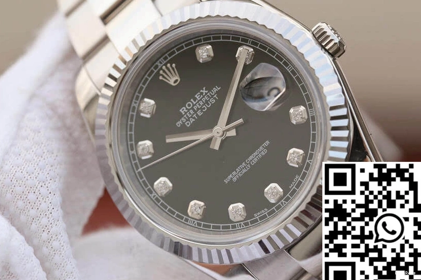 EW Dial Factory Rolex M126334-0011 Black Datejust 0130